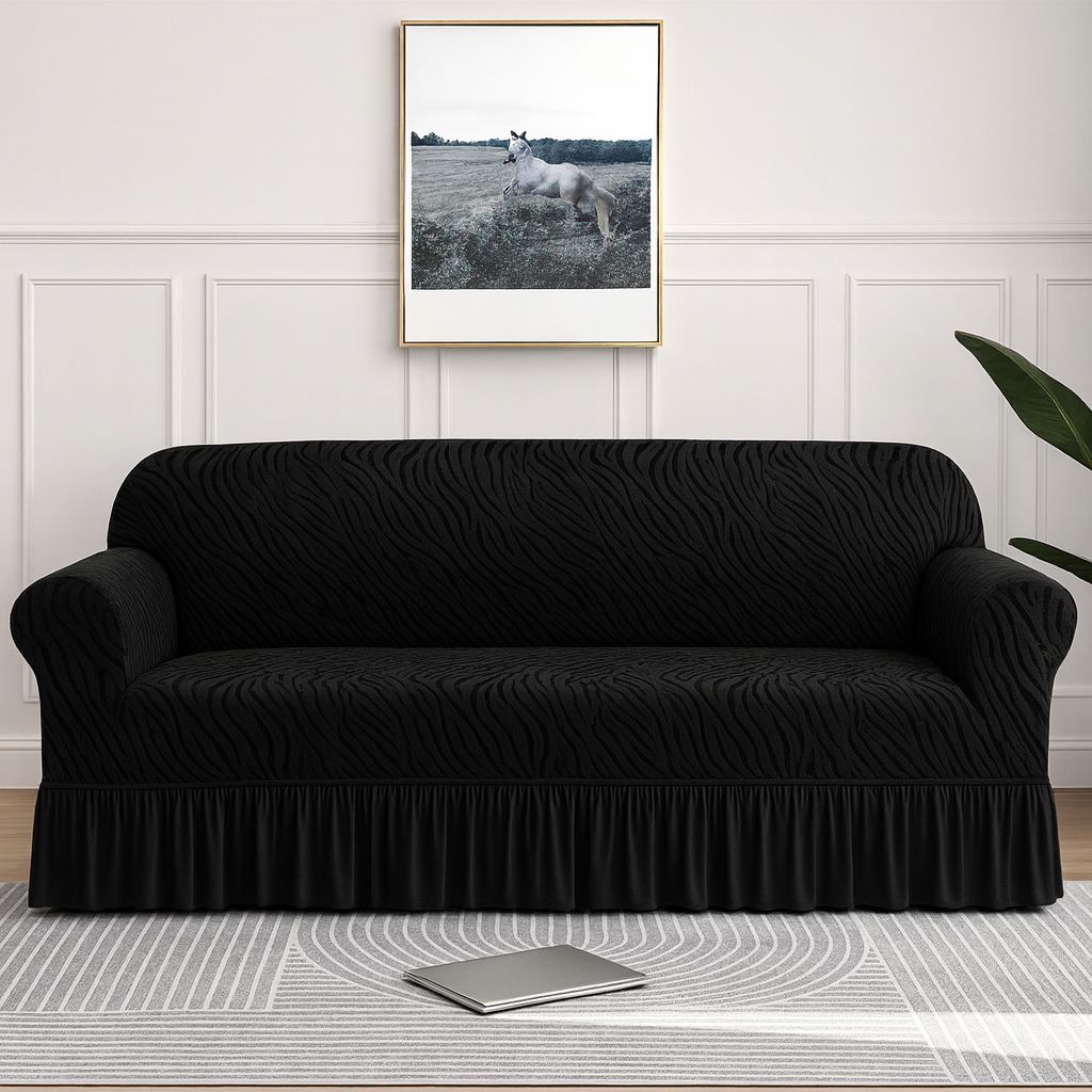 ZEBRA VALVET SOFA COVER NEW