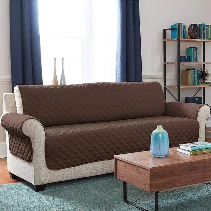 Premium Ultrasonic Quilted Cotton Sofa Protector