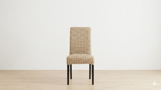 Fitted Style Bubble Stuff Chair Cover (Beach Color)