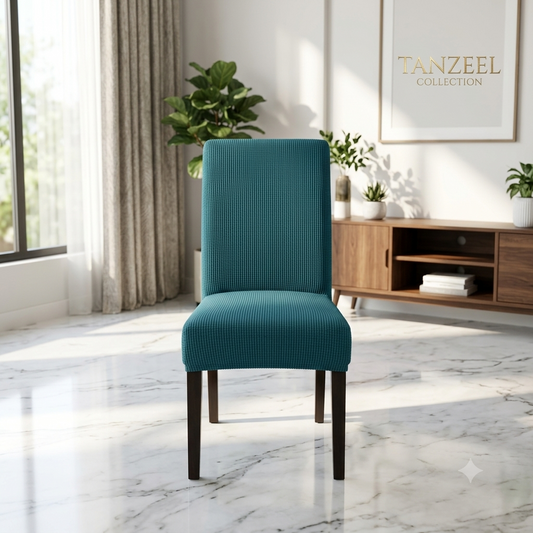 Fitted Style Micro Mesh Chair Cover (Zink Color)